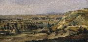 Theodore Rousseau Panoramic Landscape oil painting artist